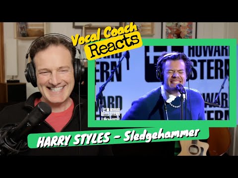 Vocal Coach REACTS - HARRY STYLES "Sledgehammer" (LIVE on Howard Stern Show)