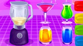 Kids Make Yummy Game for Children | Play with Toy Blender and Learn Colors & Cooking