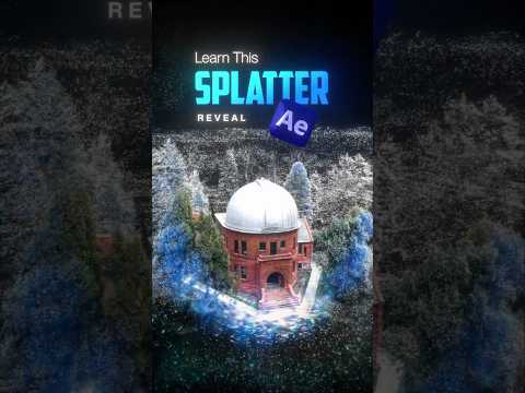 Gaussian Splatting!!     #aftereffects #tutorial #videoeffects #fyp #vfx #motiongraphics