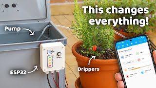 Building a 200€ product with 30€! ESP32 automatic watering (NO WATER TAP needed!)