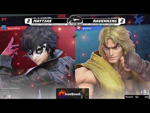 Students x Treehouse 2 Winners Finals - Ravenking (Joker) Vs. Mattias (Ken) Smash Ultimate - SSBU