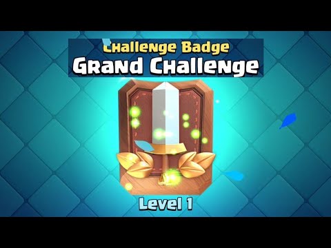 How to win your first Grand Challenge in Clash Royale!!🏆🥇