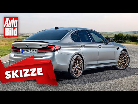 BMW M5 CS (2020): Skizze - Motor - Limousine - Leistung - Info - Carbon