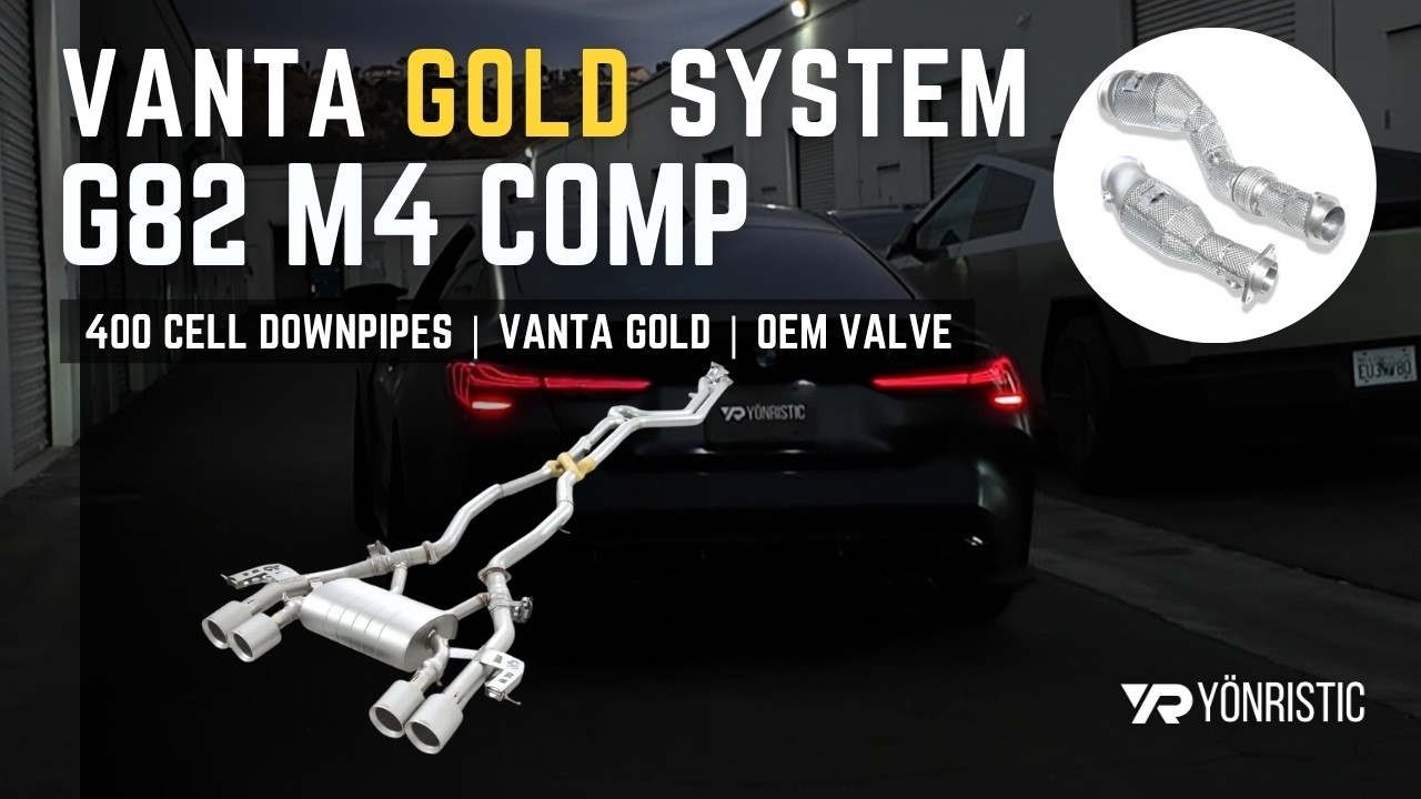 The PERFECT Daily G8X Exhaust? VANTA GOLD™ + 400 Cell Downpipes