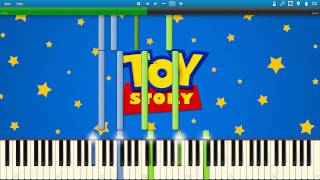 Toy Story 2 - When She Loved Me - Synthesia Piano Solo Tutorial
