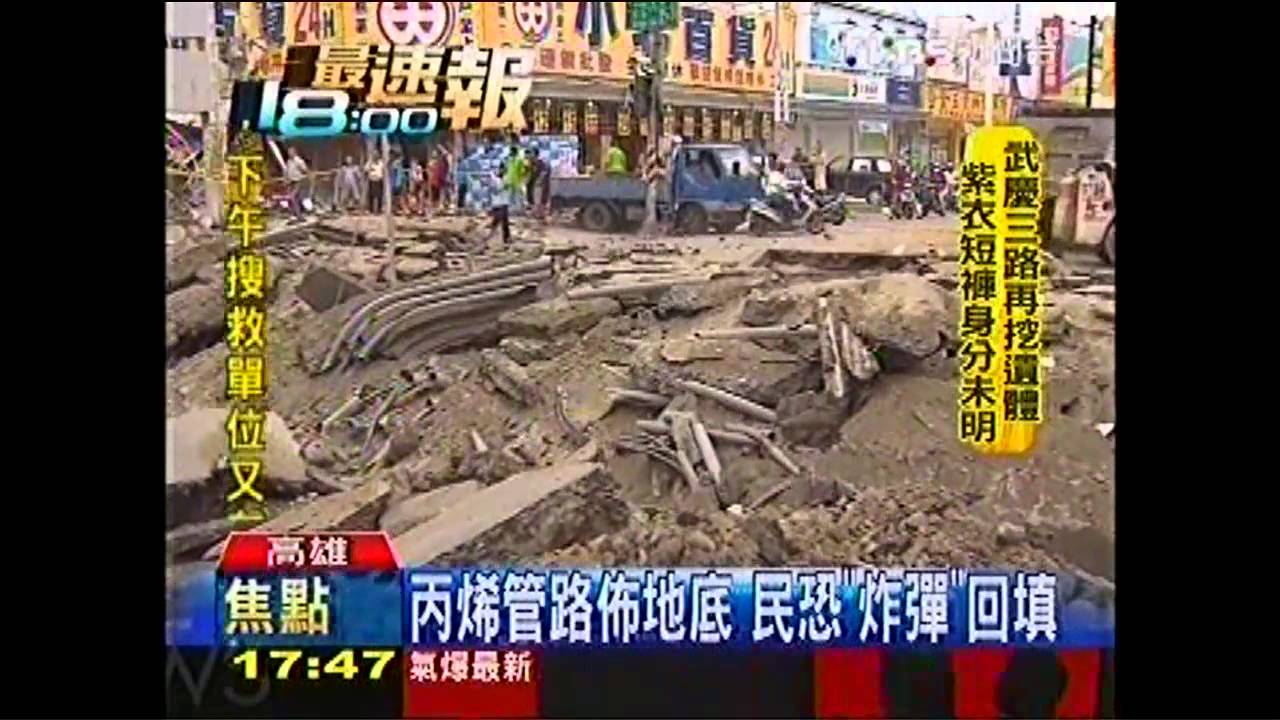 高雄氣爆／丙烯管路佈地底　民恐「炸彈」回填