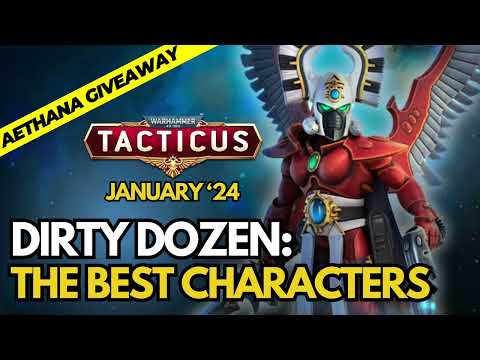 The Dirty Dozen feat. Rogal Dorn - Top 12 Characters in Tacticus + Giveaway + Code!