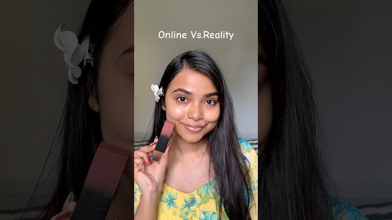 Online Vs.Reality Huda Beauty Power Bullet Matte Lipstick in the shade Interview ||