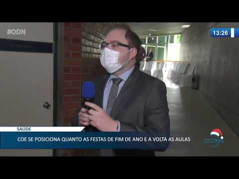 COE se posiciona quanto a festas de fim de ano e a volta í s aulas 17 12 2020