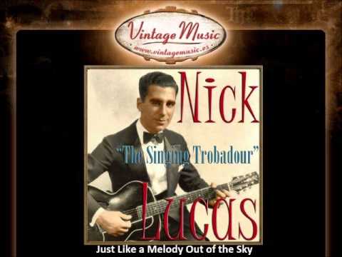 Nick Lucas - Just Like a Melody Out of the Sky (VintageMusic.es)