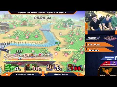 [SMYM16] Drugfreechu + Jswiss vs. Nimbly + Magoo PM 3.6 Doubles