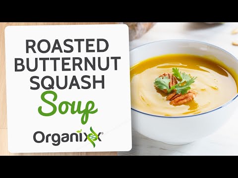 , title : 'Roasted Butternut Squash Soup | Easy Vegan Recipe |  Organixx Recipe'