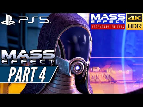 MASS EFFECT LEGENDARY EDITION (PS5) Walkthrough Gameplay PART 4 [4K 60FPS HDR] - No Commentary