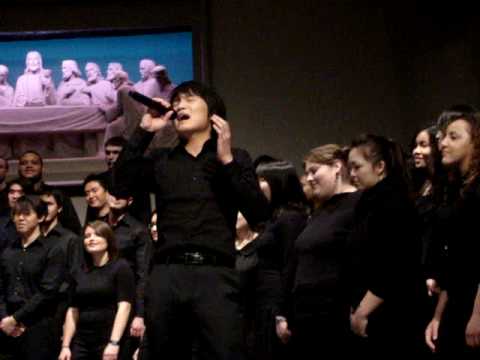 My Help - University of Washington gospel choir with soloist James Won