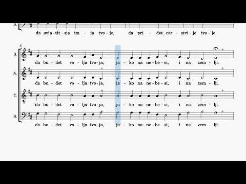 Oče Naš - Kedrov - Alto