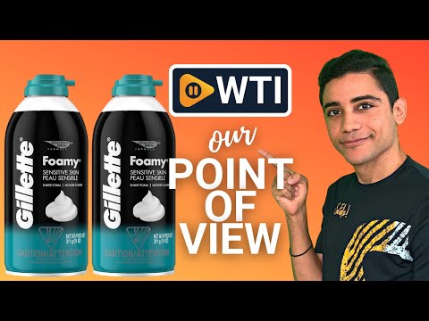 Gillette Foamy Shave Foam Sensitive 11 Ounce (325ml) (2 Pack) - WTI product video review