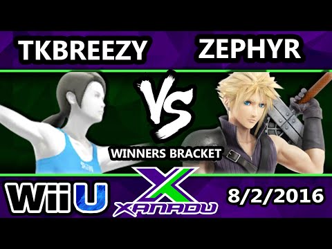 S@X 161 - VGBC | TKBreezy (Marth, WFT) Vs. Zephyr (Cloud) SSB4 Tournament - Smash Wii U - Smash 4