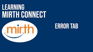 Message Browser View: Error Tab