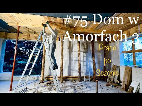 #75 House in Amorfy 3(G2) - Post-Season Work - Dismantling the Ceiling Formwork