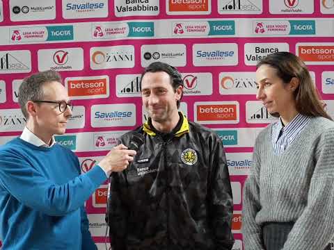 Interview | Coach Matteo Solforati after Brescia vs. Busto Arsizio