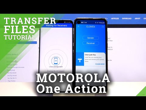 How to Transfer Data from Android Phone to MOTOROLA One Action – Move Data Without Cable by CLONEit