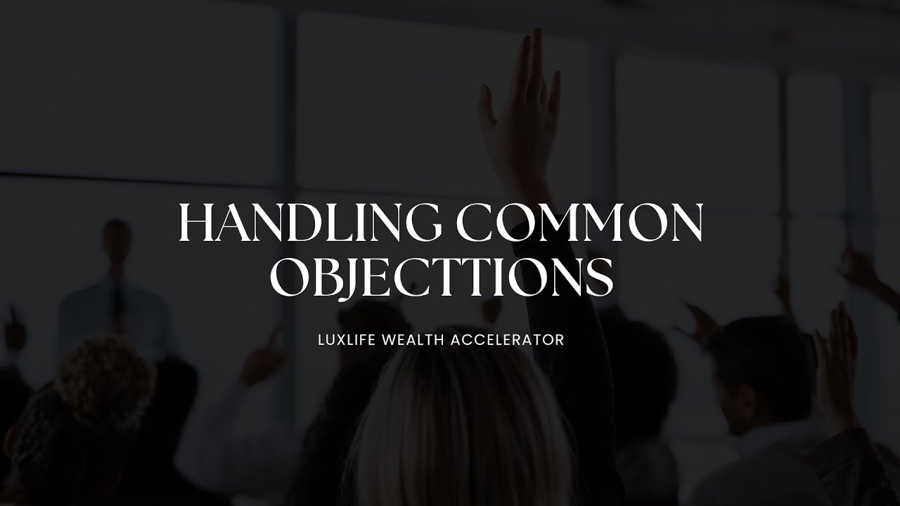 Handling Common Objections