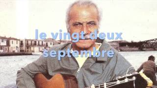le vingt deux septembre