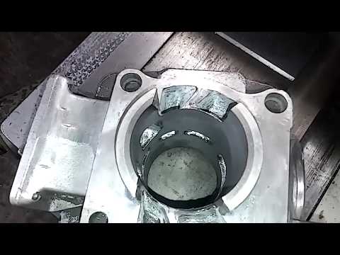 Encamisando el cilindro de la DT 125 - 2da parte