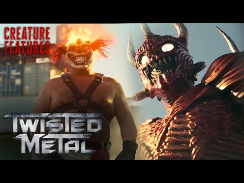 Sweet Tooth Takes on Calypso's Biggest Monster!  🤡🔪 | Twisted Metal | Creature Features