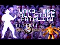 UMK3 MK2 STAGE FATALITY 4K MORTAL KOMBAT 3