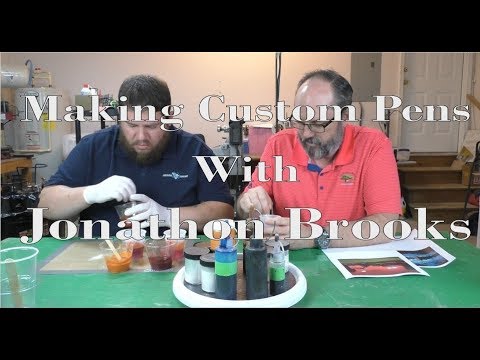 Making Custom Resin & Pens with Jonathon Brooks