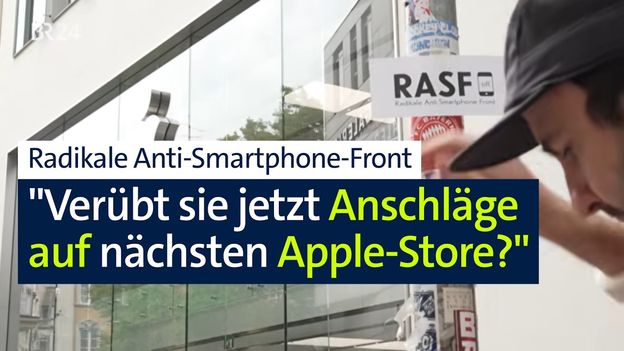 RASF: Was steckt hinter der Radikalen Anti-Smartphone-Front? | Abendschau | BR24