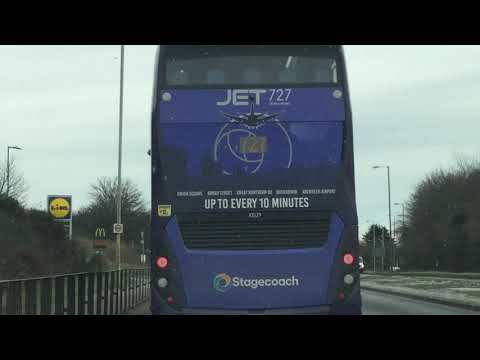 Stagecoach Bluebird - ADL E40D Alexander Dennis Enviro400 MMC 10529 (SN16 OMT)