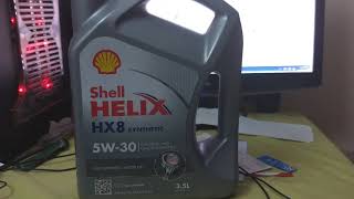 Shell Helix HX8 5W-30 4 л - відео 1