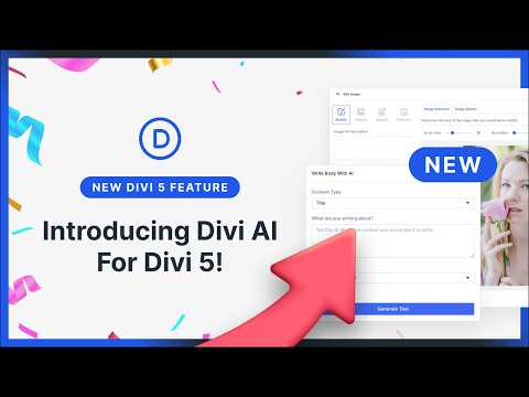 Introducing Divi AI For Divi 5!