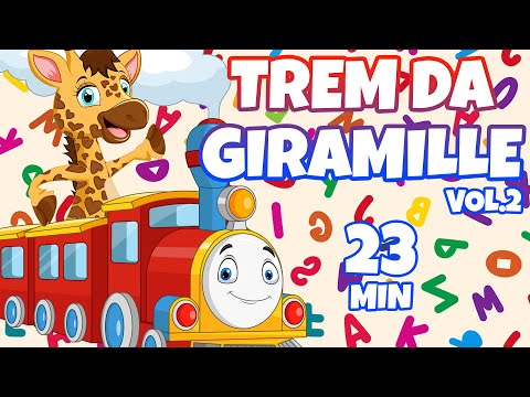 Trem da Giramille Vol.2 - 23 min | Desenho Animado Musical