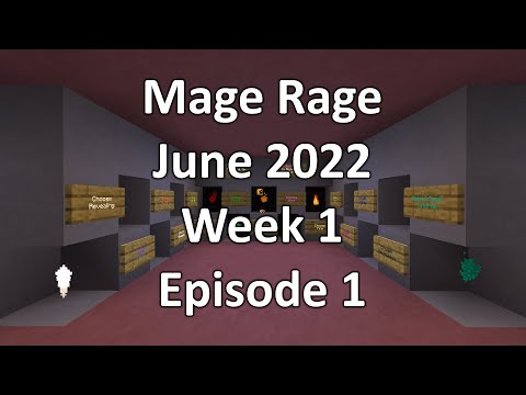 Rick Clark - Minecraft Mage Rage June 2022 Week 1 Episode 01