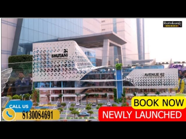 Retail shop area 100 sq ft for sale in Bhutani 62 Avenue Noida 