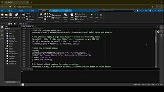 Real-Time Noise Cancellation Using LMS Adaptive Filtering in MATLAB | Mini Project Demo