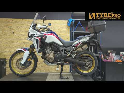 New Bridgestone Battlax Adventure A41 on Honda Africa Twin