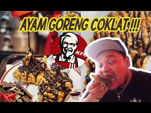 AYAM KFC PAKE COKLAT !! ANEH RASANYA !!
