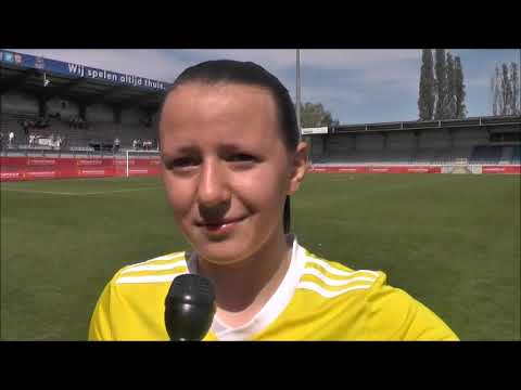 Hannah Eurlings na KAA Gent Ladies WU16 - Yellow Flames op 22 04 2019