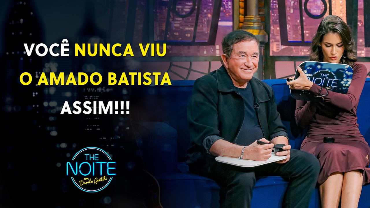 REPORT! Amado Batista has a controversial photo leaked | The Noite (April 23, 2026)