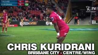 preview picture of video 'Chris Kuridrani - Brisbane City centre/winger'