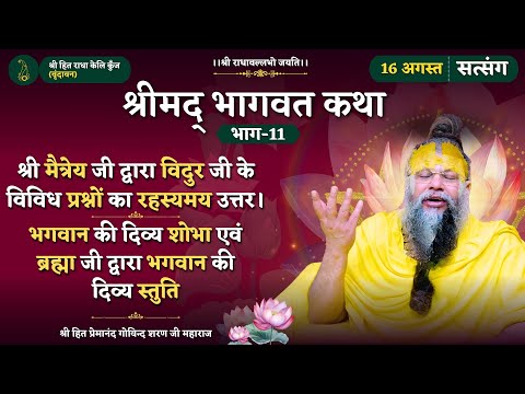 श्रीमद् भागवत कथा(भाग-11)/मैत्रेय जी द्वारा विदुर जी के विविध प्रश्नों का उत्तर/ब्रह्मा जी की स्तुति