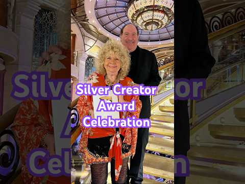 Thumbnail for 🏆YouTube Silver Creator Award Celebration  Aboard the Ruby Princess 🛳️ 🌊✨Just surpassed 5M Views!
