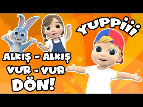 Alkış Alkış, Vur Vur, Dön! Çocuklar Bu Dans Şarkısı ile Zıplayacak, Coşacak ve Çok Eğlenecek! Zumba!