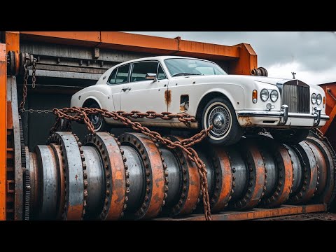 Most Dangerous Crushing & Shredding Machines That Obliterate Anything – Fast Car Destruction Part 11