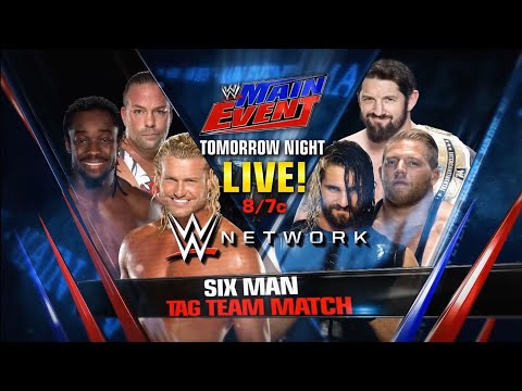 Dolph Ziggler, RVD & Kofi Kingston vs Seth Rollins, Swagger & Bad News Barrett: Main Event 2014 HD
