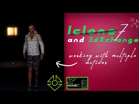 Iclone 7  with 3dxchange and Mixamo motions |headshot plugin 2020